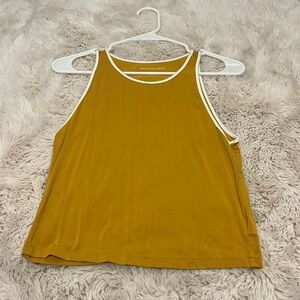 American Eagle Mustard Tank Top